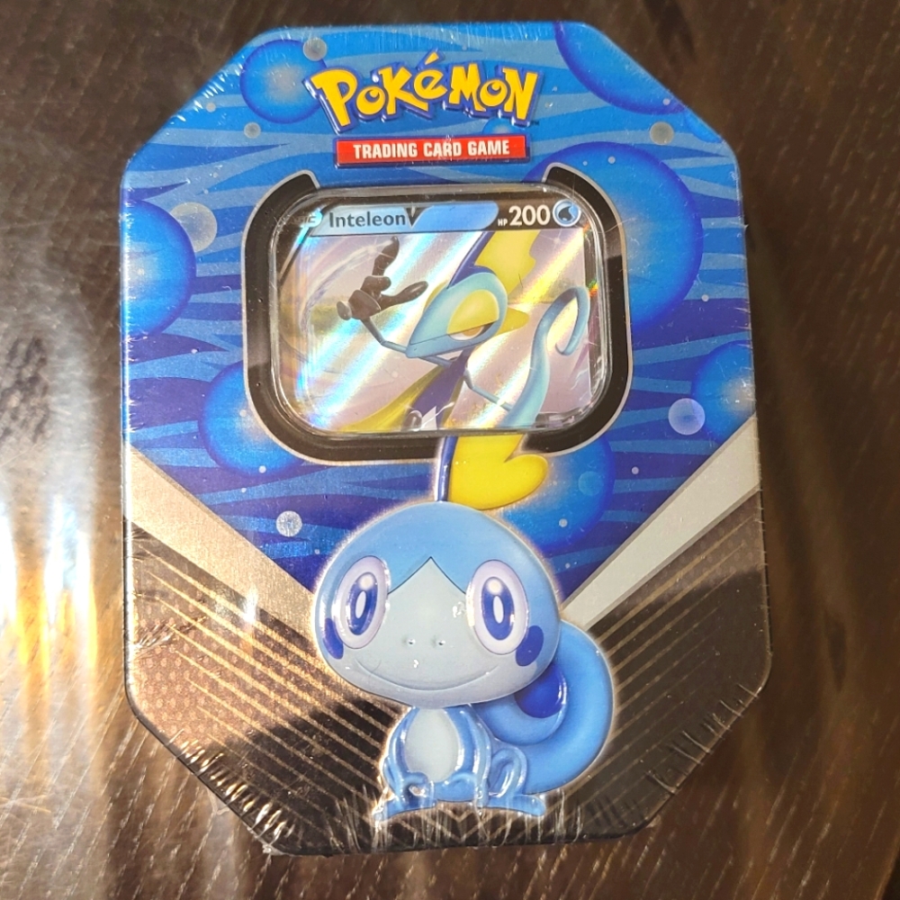 2021 Pokemon Galar Partners Euro Inteleon V Tin